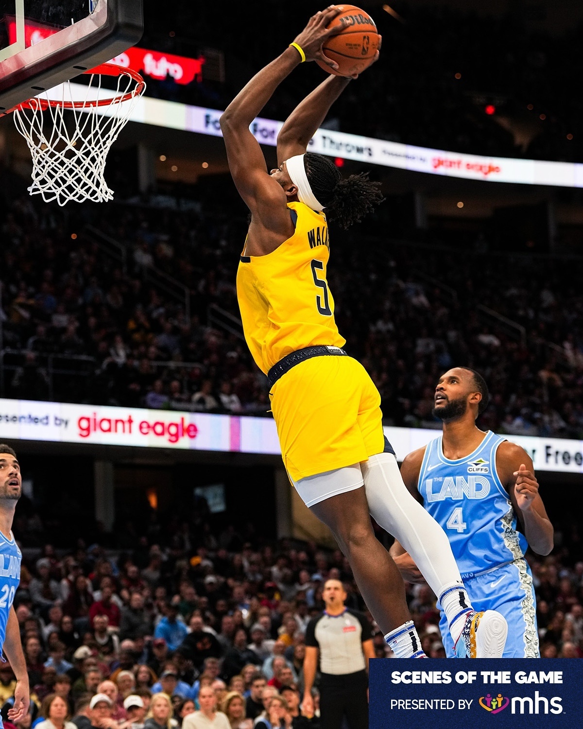 骑士鏖战步行者，詹姆斯刷新纪录